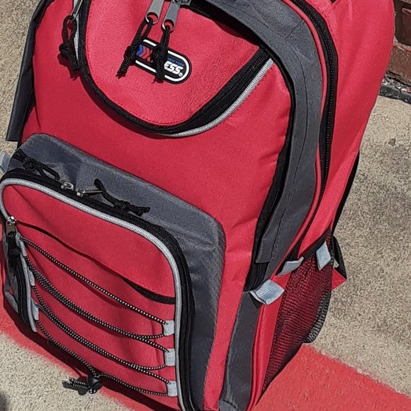 Carry On Backpack with Wheels Rolling Backpack Travel Backpack - Picture 7 of 13
